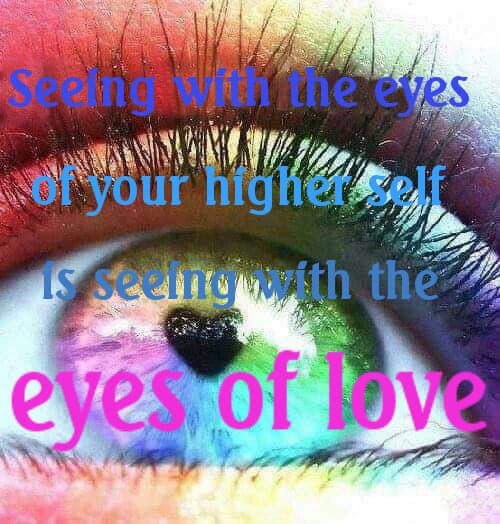 see with the eyes of love